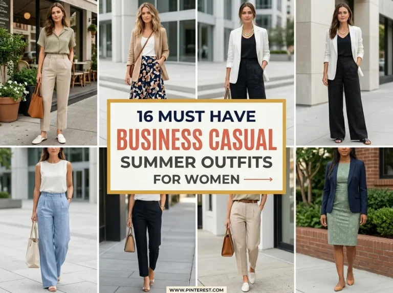 16 Must Have Business Casual Summer Outfits Women