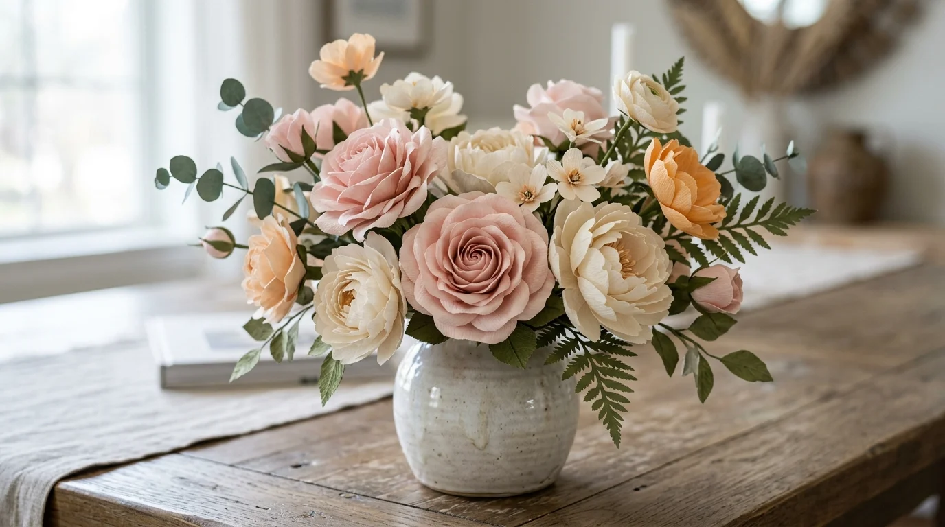 Layered Paper Flowers 