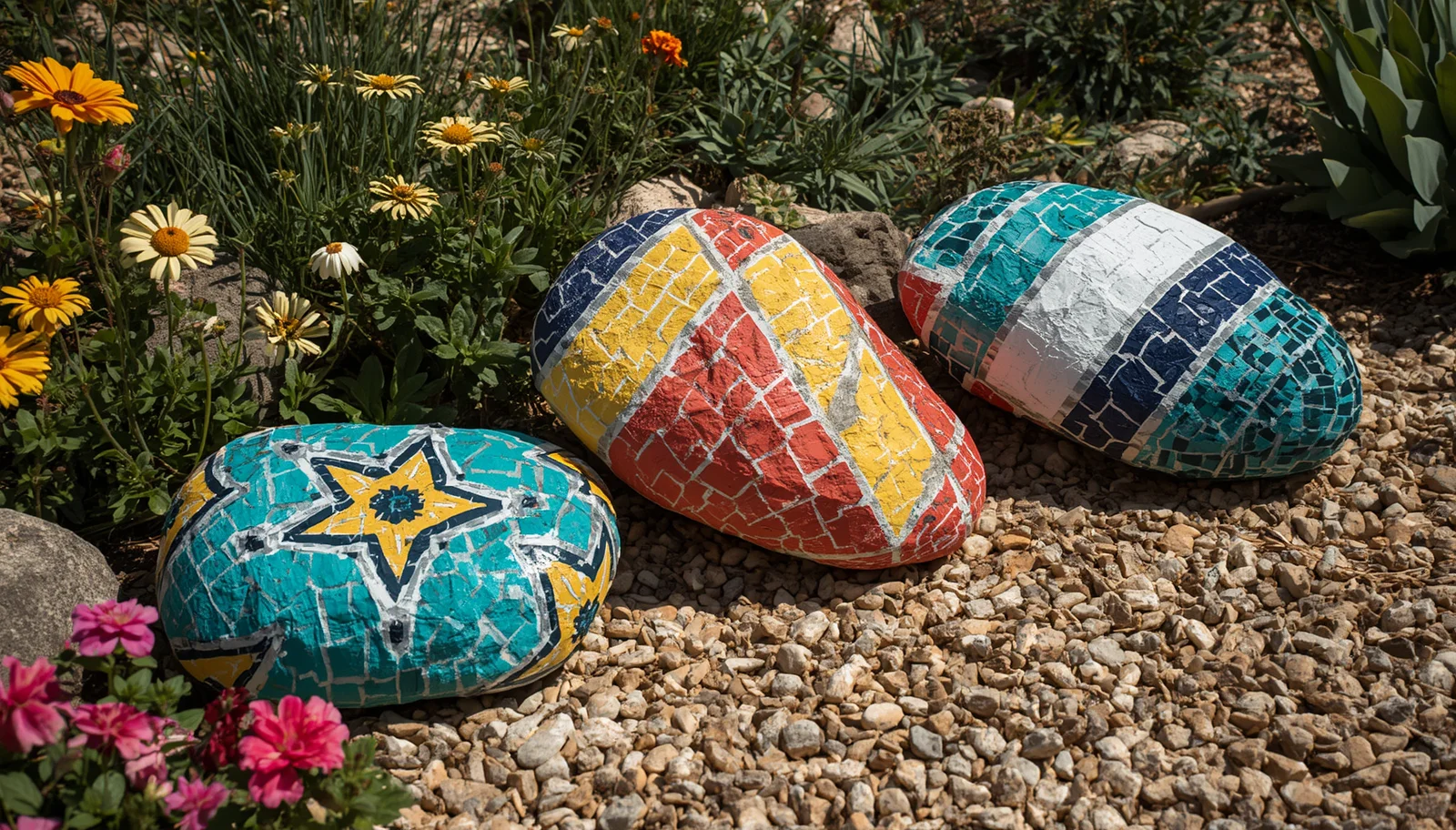 Mosaic Pattern Stones