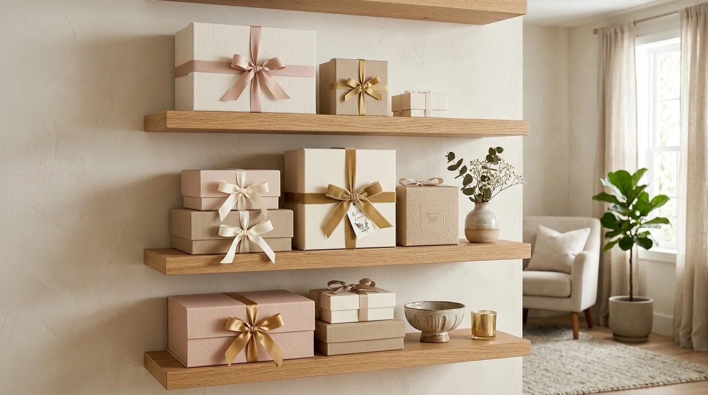 Paper Gift Box Display