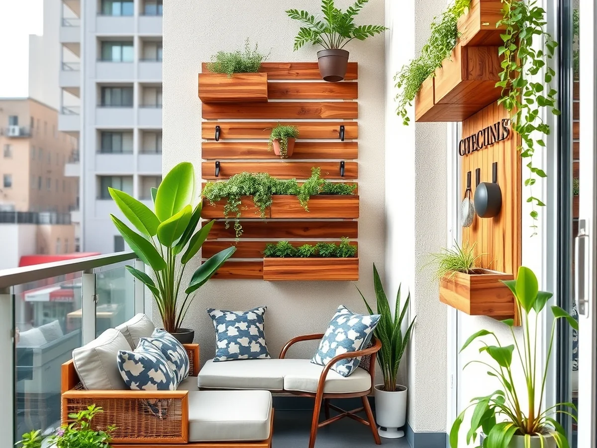 Small Space Solutions - outdoor living room ideas