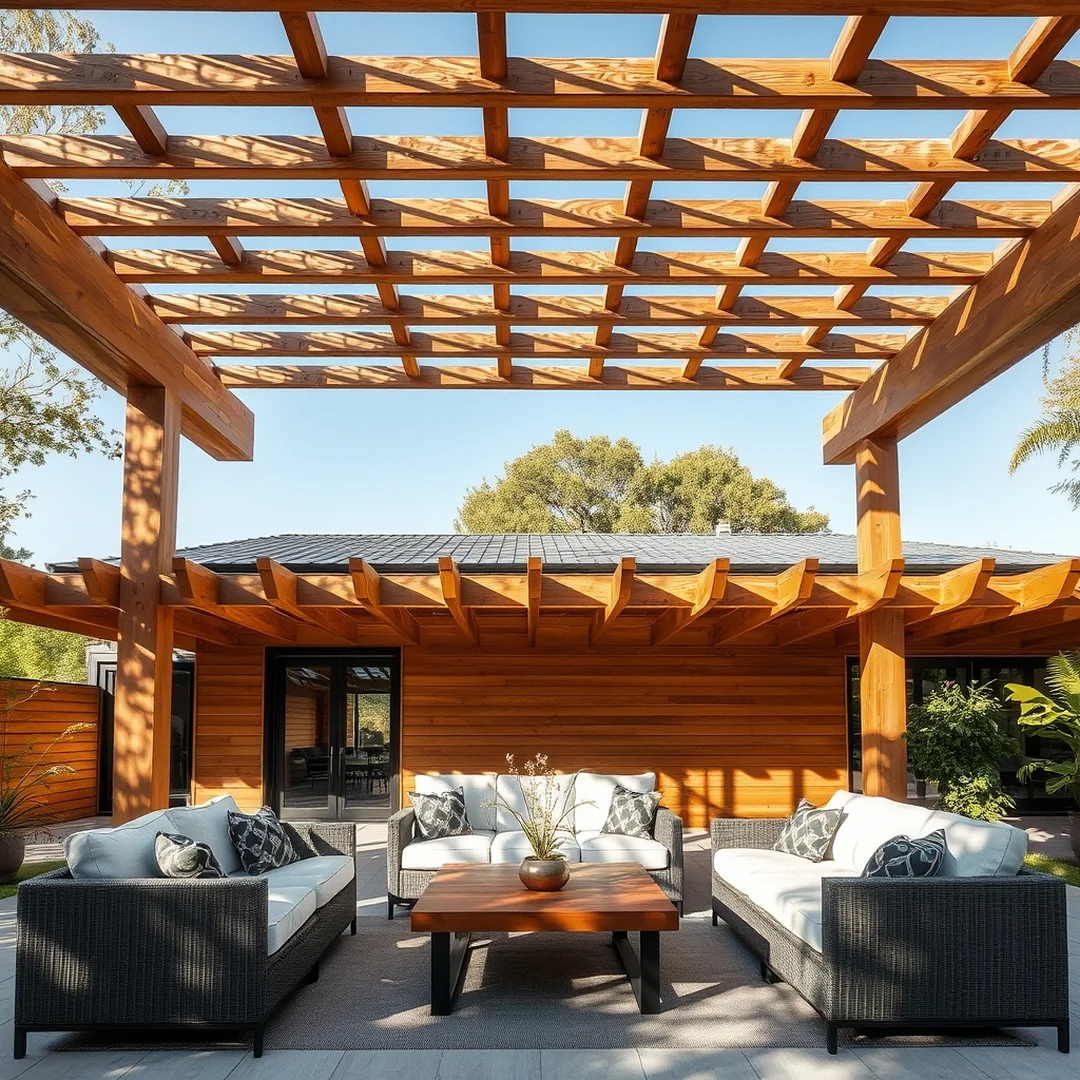 Creating Covered Spaces - outdoor living room ideas
