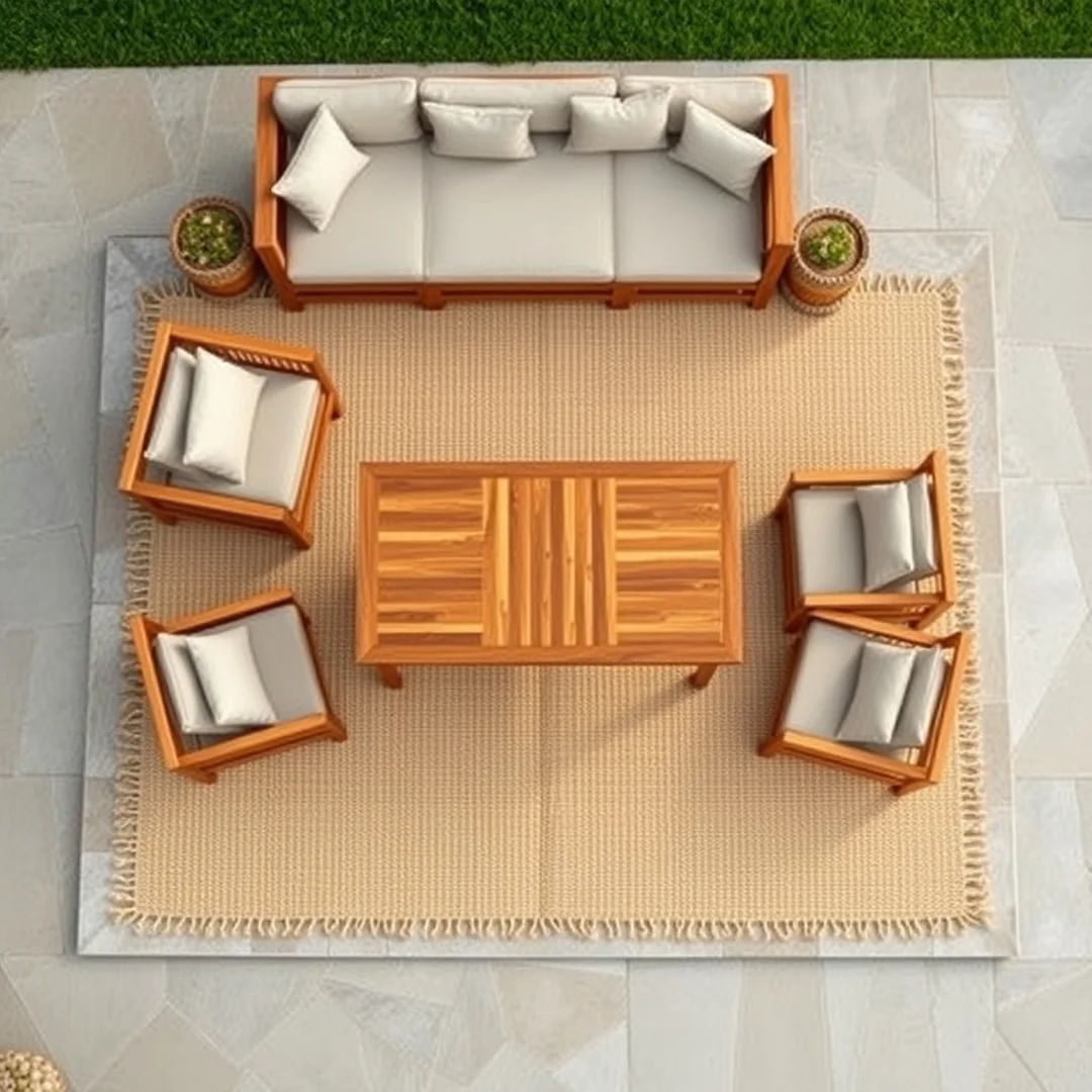 Layouts for Outdoor Living - outdoor living room ideas