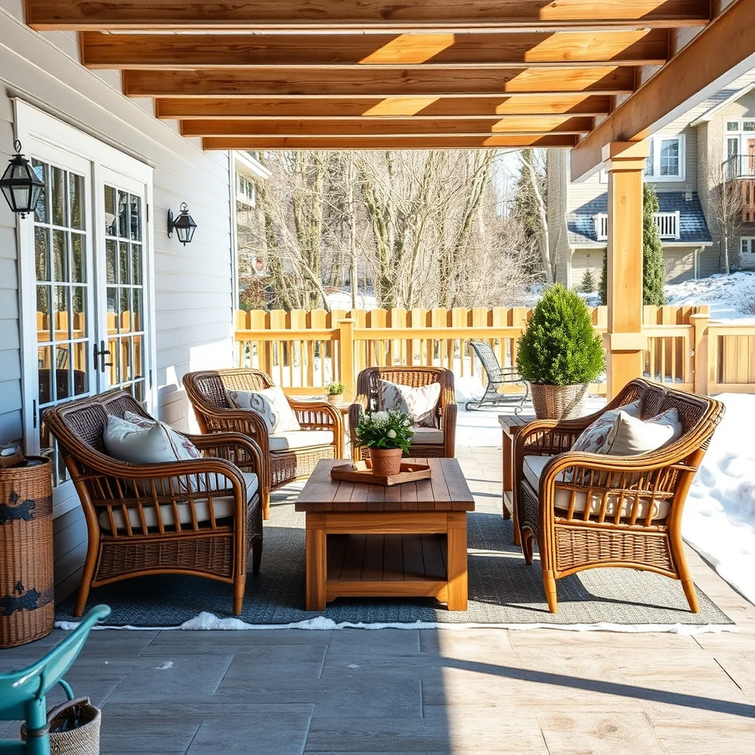 Year-Round Outdoor Living Decor - outdoor living room ideas